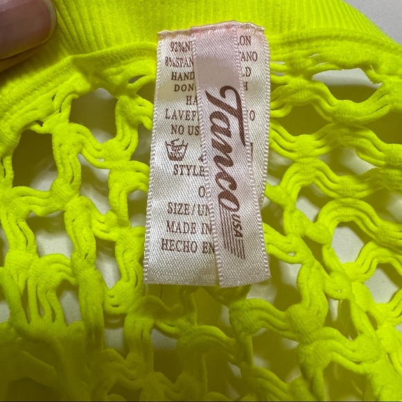 Elastic Nylon Spandex Long Sleeve Fishnet Layer Blouse Top - Picture 11 of 13